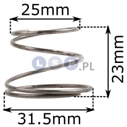 Sprężyna do uchwytu GBH 2-26 DRE