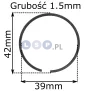 Pierścienie tłoka 40mm kosy spalinowej 