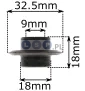 Koło tnące kółko do cięcia rur miedzianych 33x9x18mm ostrze nóż