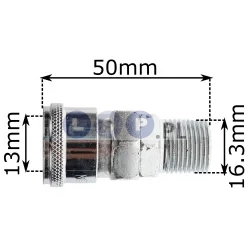 Szybkozłączka żeńska do termoregulacji form wtryskowych ½” gwint 7/16”