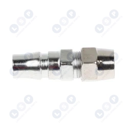 Szybkozłączka męska do termoregulacji form wtryskowych ½” na przewód 9mm z nakrętką 1/2”