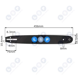 Prowadnica do husqvarna 16”, 3/8"LP
