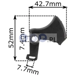 Przycisk gazu Stihl MS170 180