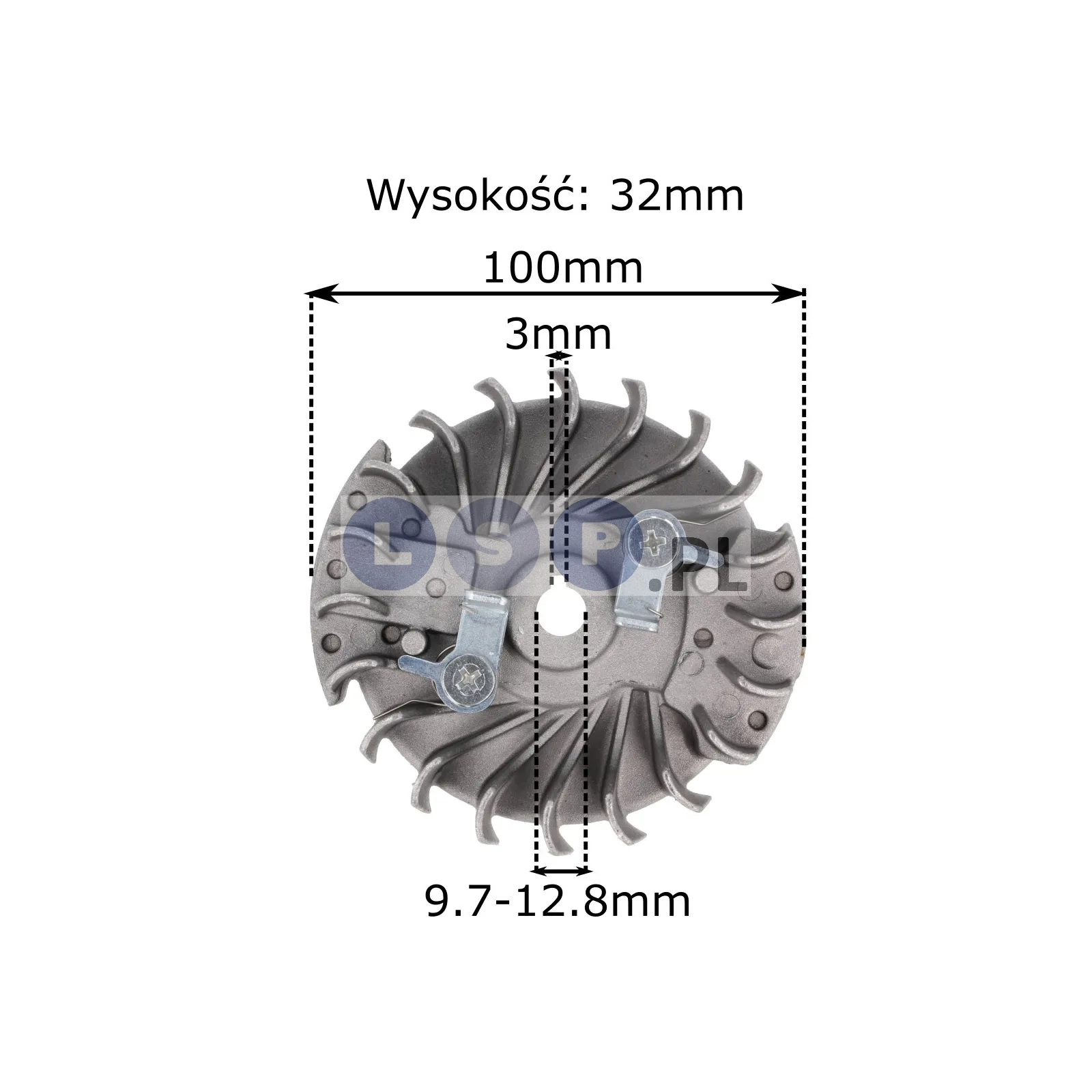 Magneto do Pilarki chińskiej 5200 NAC koło magnesowe 100mm