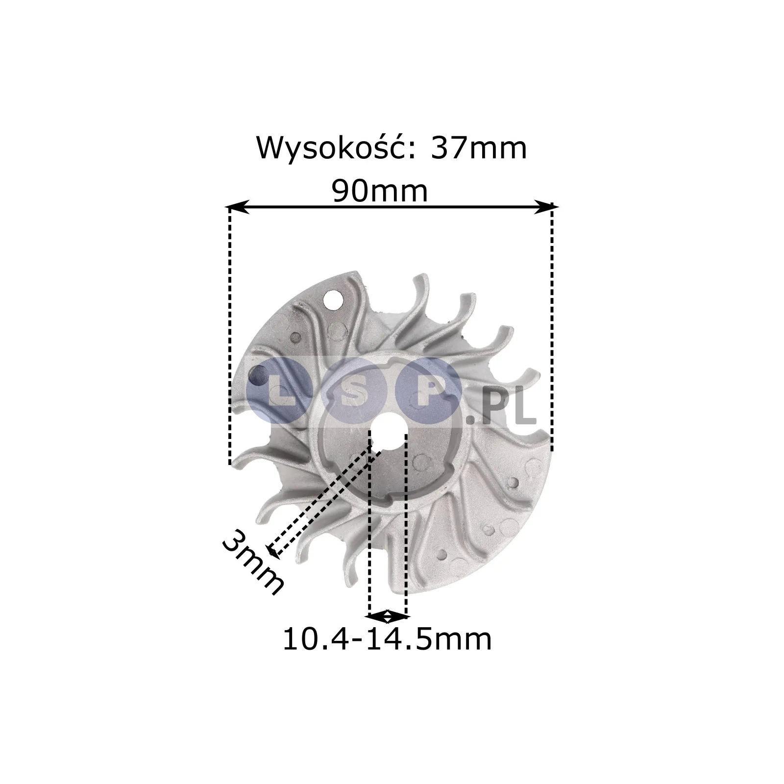 Magneto do piły Stihl MS 230 250 koło magnesowe 90mm