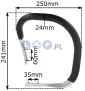 Uchwyt kabłąkowy piły pilarki spalinowej rączka