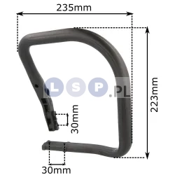 Uchwyt pilarki Husqvarna 137 142 pałąk kabłąk rączka