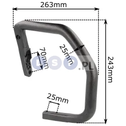 Uchwyt pilarki Partner P350 351 pałąk kabłąk rączka