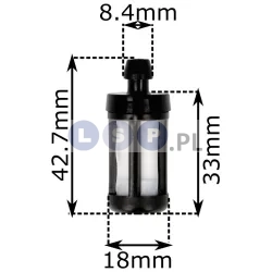 Filtr paliwa do pilarki MS180 piły