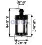 Filtr paliwa do pilarki Stihl MS210 230 250 piły spalinowej 22mm
