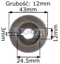 Koło zębate zębatka do wiertarki 43x12x12mm 41 zębów