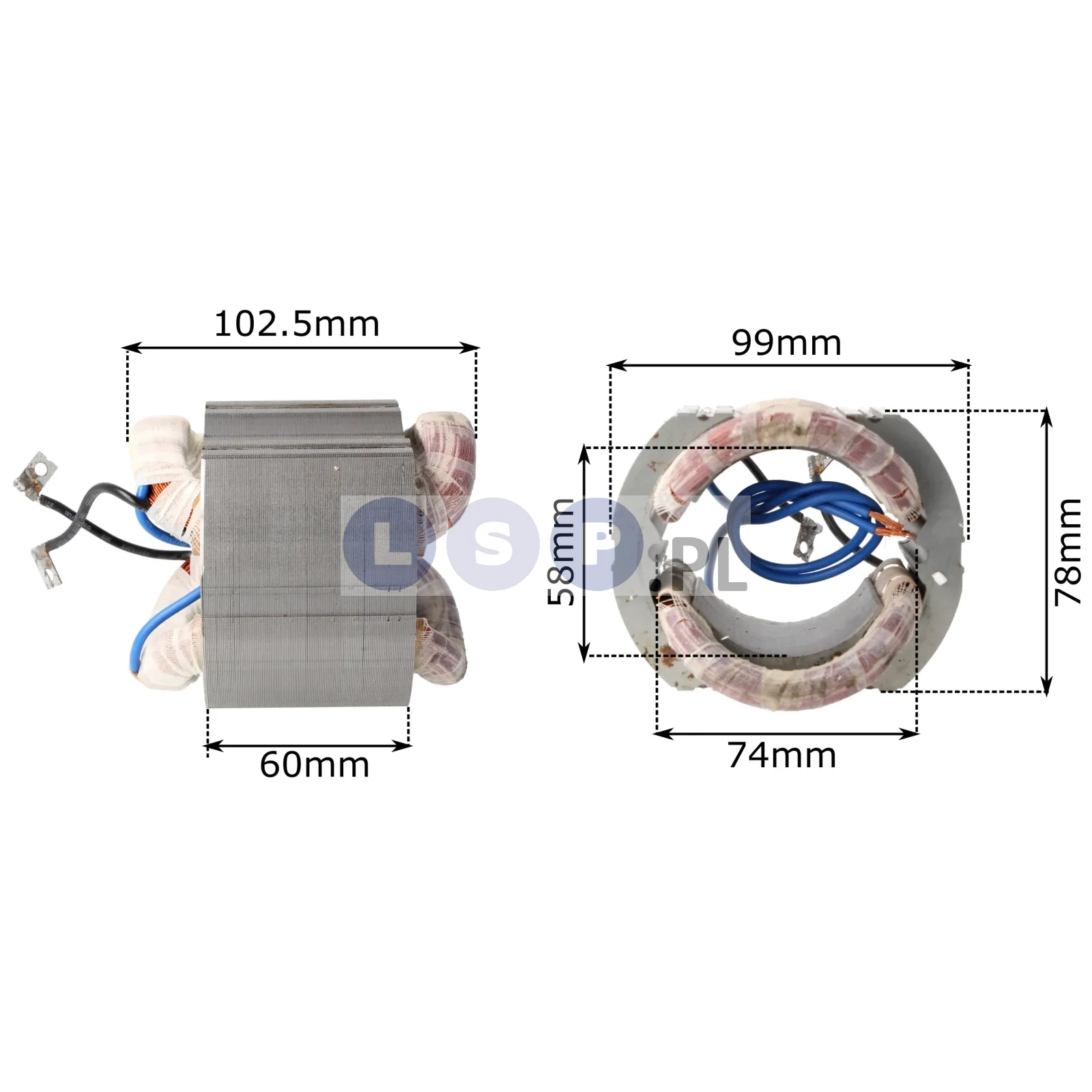 Stojan do Szlifierki max 230mm G1802 EL-005 58x60mm