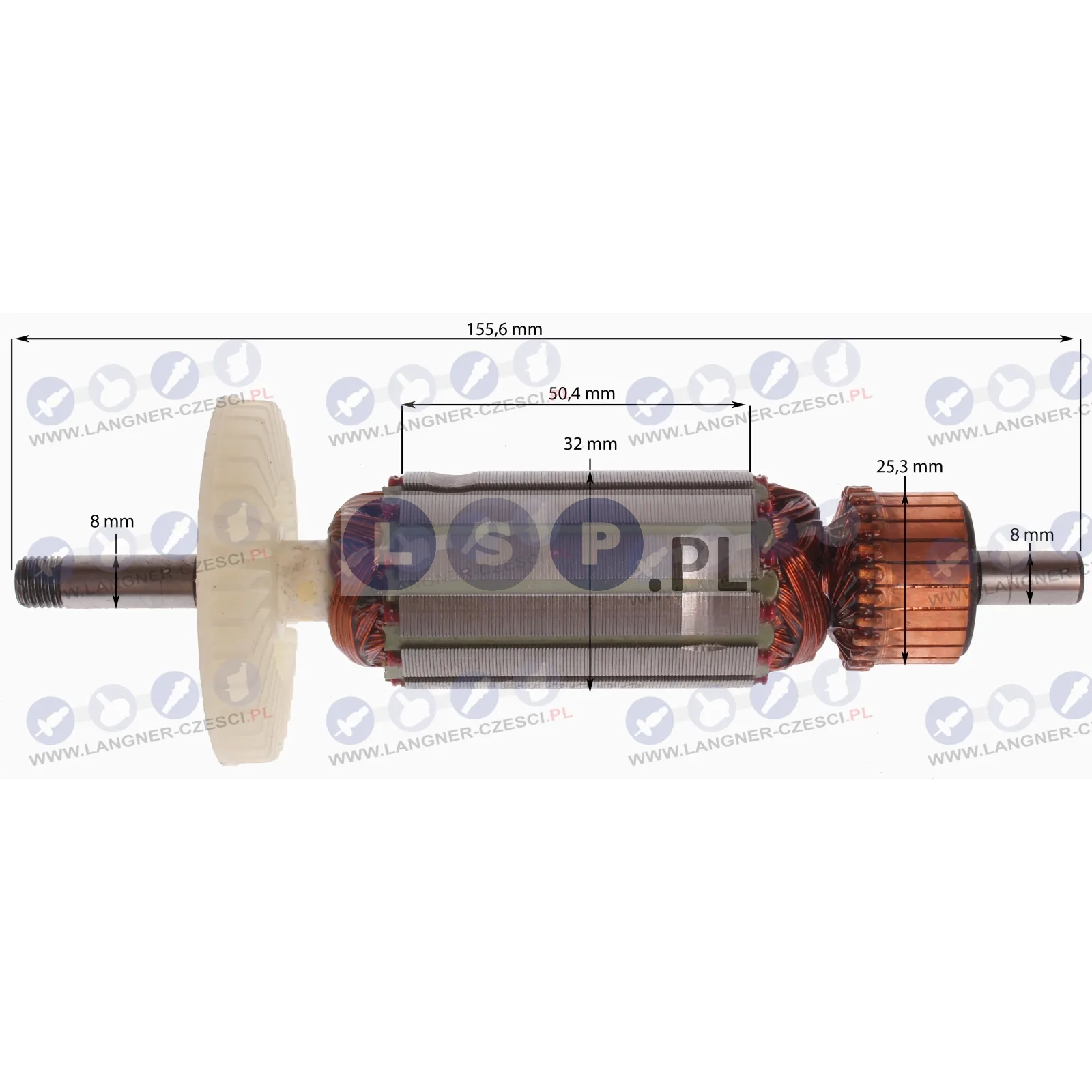 Wirnik do szlifierki kątowej Eltos-Elprom M-851