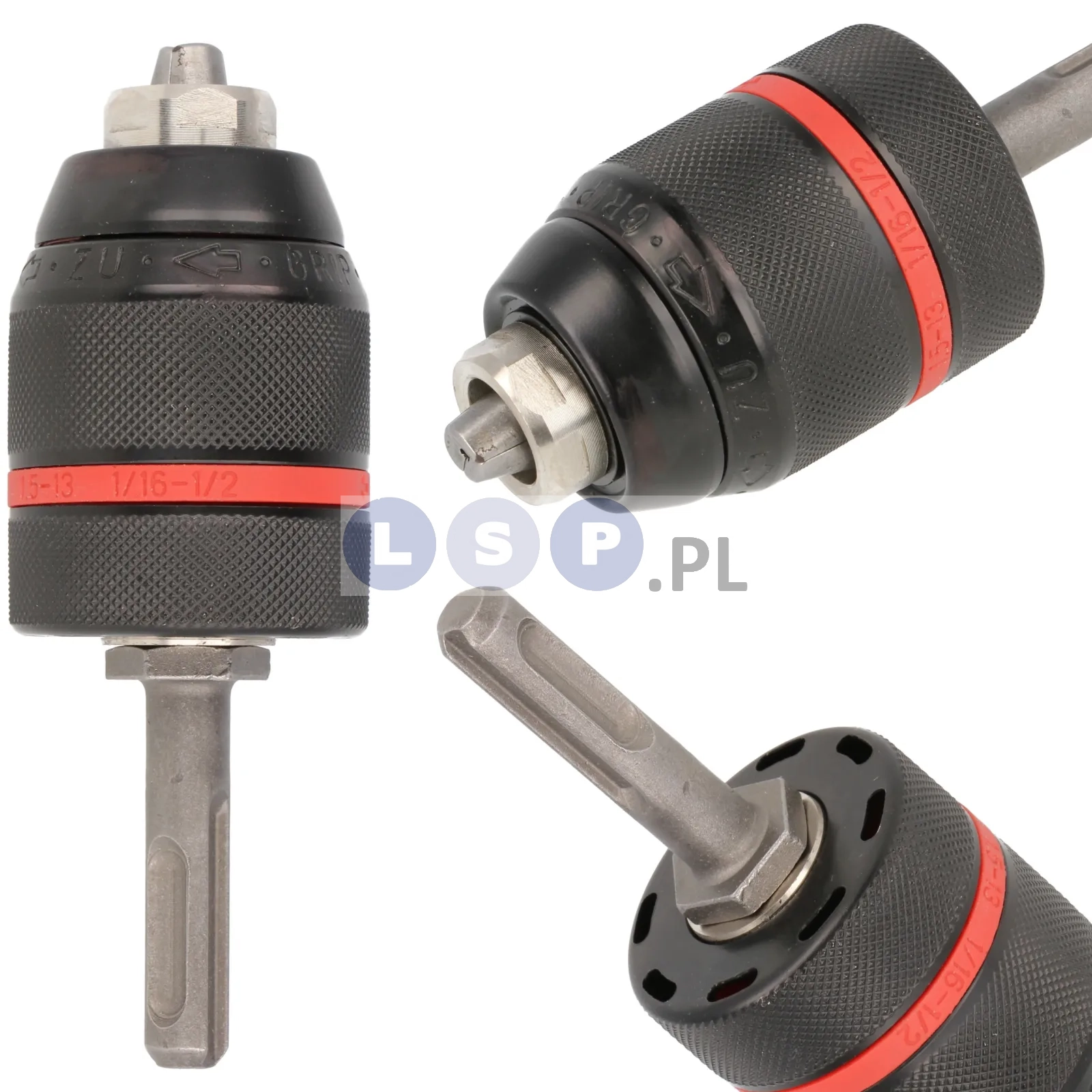 Uchwyt wiertarski 1.5-13 mm HD ½”-20 UNF adapter SDS plus +