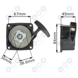 Szarpak starter rozrusznik kosy NAC DEMON EINHELL