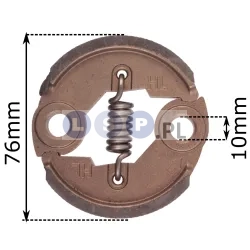Sprzęgło do kosy spalinowej śrubki sprężyna gratis