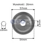 SPRZĘGŁO KOMPLETNE NAC TT-CS2500 UR-CST25-25OW