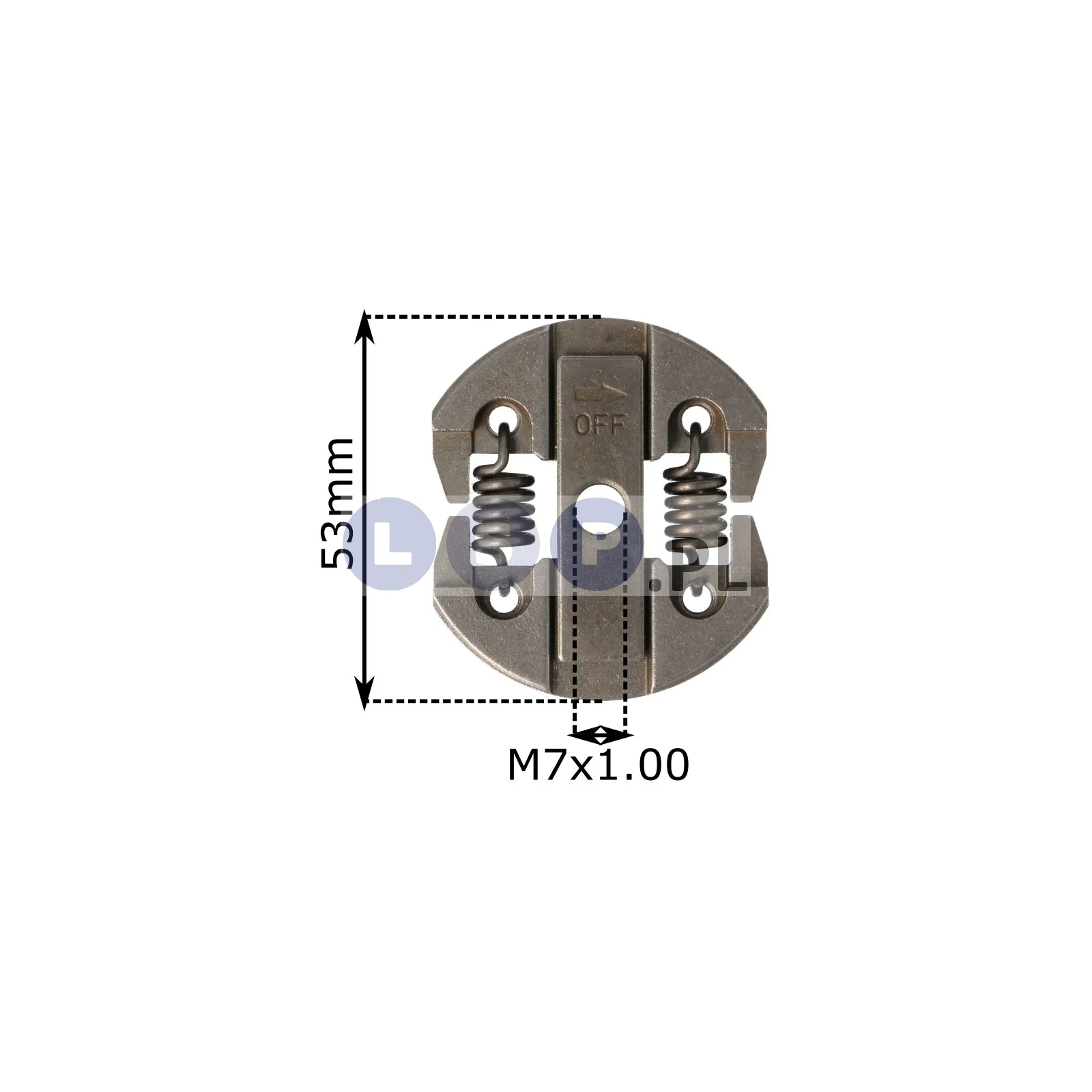 SPRZĘGŁO KOMPLETNE NAC TT-CS2500 UR-CST25-25OW