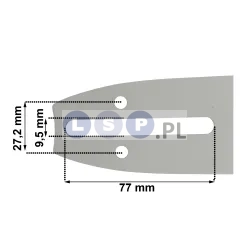 Prowadnica do piły pilarki elektrycznej 40CM 3/8 1.3mm