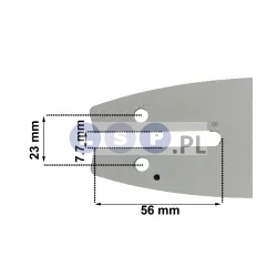 Prowadnica do piły pilarki elektrycznej 40CM 3/8 1.3mm