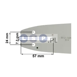 Prowadnica do piły pilarki elektrycznej 30CM 3/8 1.3mm