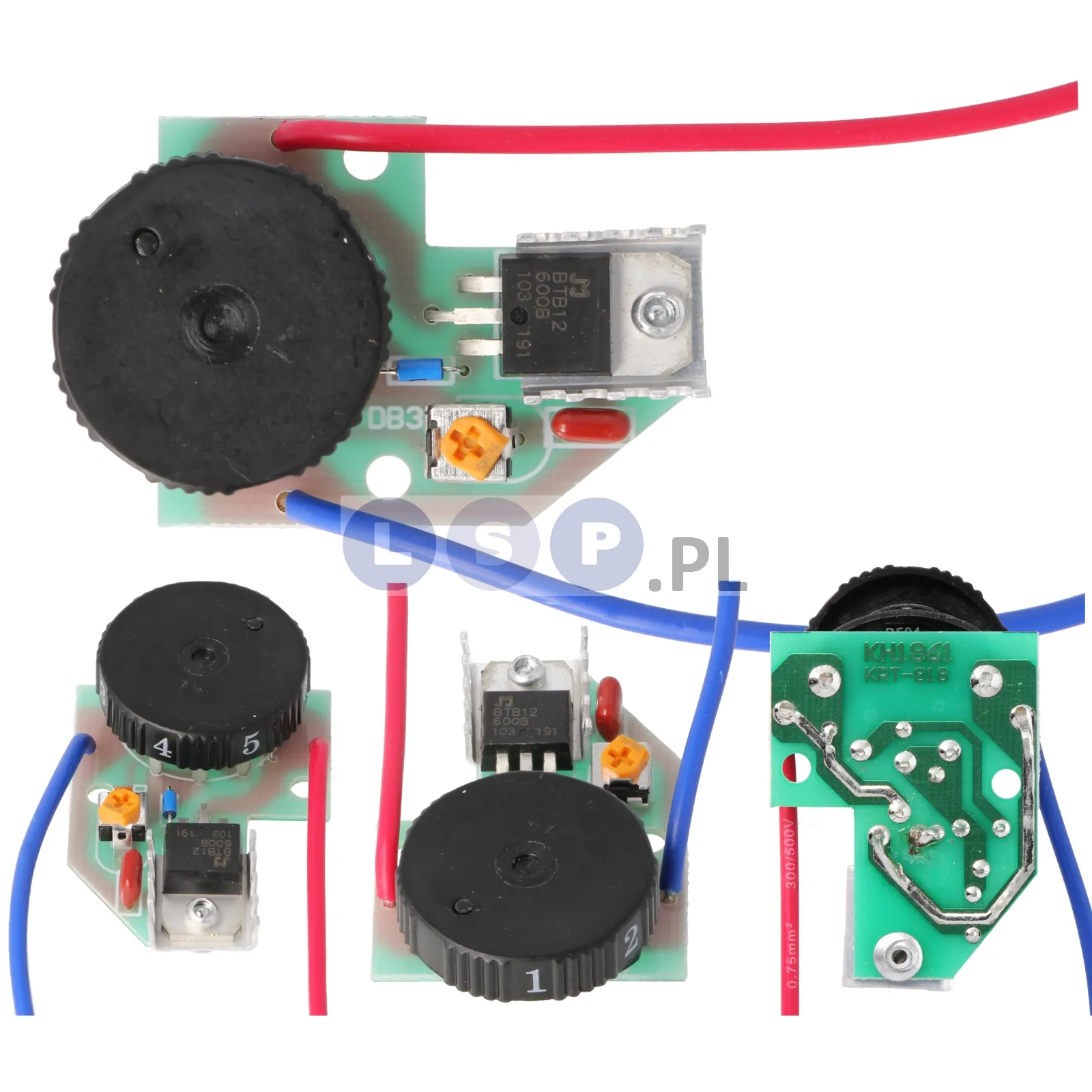 Regulator szybkości do szlifierki kątowej 230 V 6A 44-CD301