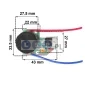 Regulator szybkości do szlifierki kątowej 230 V 6A 44-CD301