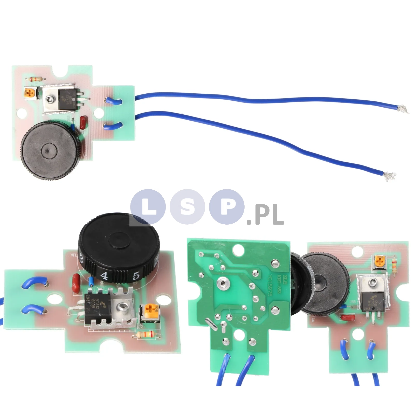 Regulator szybkości do szlifierki kątowej 230 V 6A 44-CD308