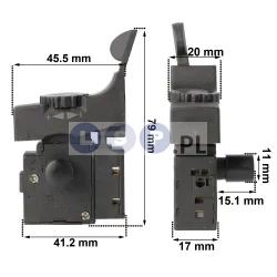 Wyłącznik wiertarki EUROTEC EINHELL CMI FA2-6/1BEK