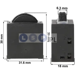 Regulator obrotów 6A 250V 44-CD453