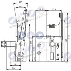 Wyłącznik do wiertarki Makita FA2-6/4 230V