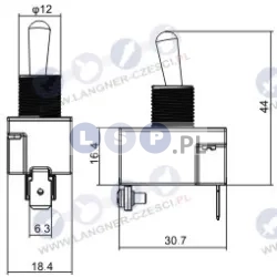 Wyłącznik do młota udarowo-obrotowego Black Decker 100