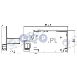 Regulator obrotów 12 A do Makity HR 5201