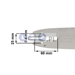 Prowadnica do piły STIHL 35 CM 14' 1.3 MM 3/8