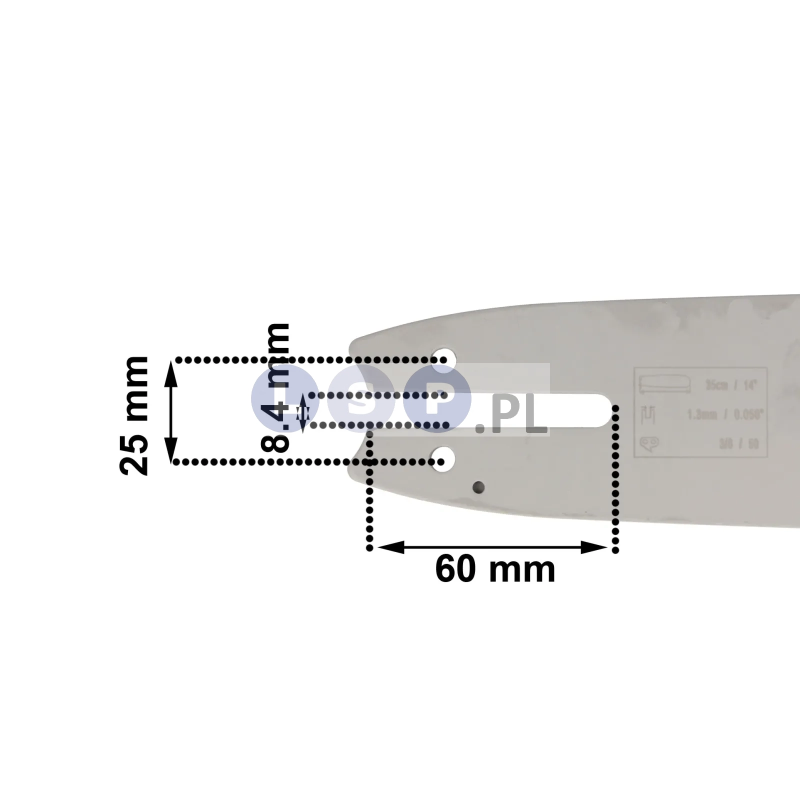 Prowadnica do piły STIHL 35 CM 14' 1.3 MM 3/8