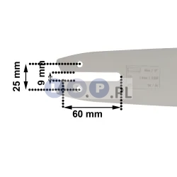 Prowadnica do piły STIHL 40 CM 3/8 1.3mm 56 ogniw