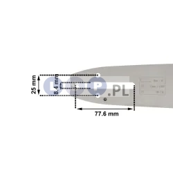 Prowadnica do piły 35CM PARTNER HUSQVARNA łańcuch