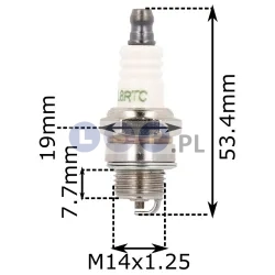 Cewka zapłonowa świeca do STIHL MS170 MS180 017 018