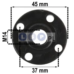 Nakrętka podkładka do szlifierki MAKITA M14