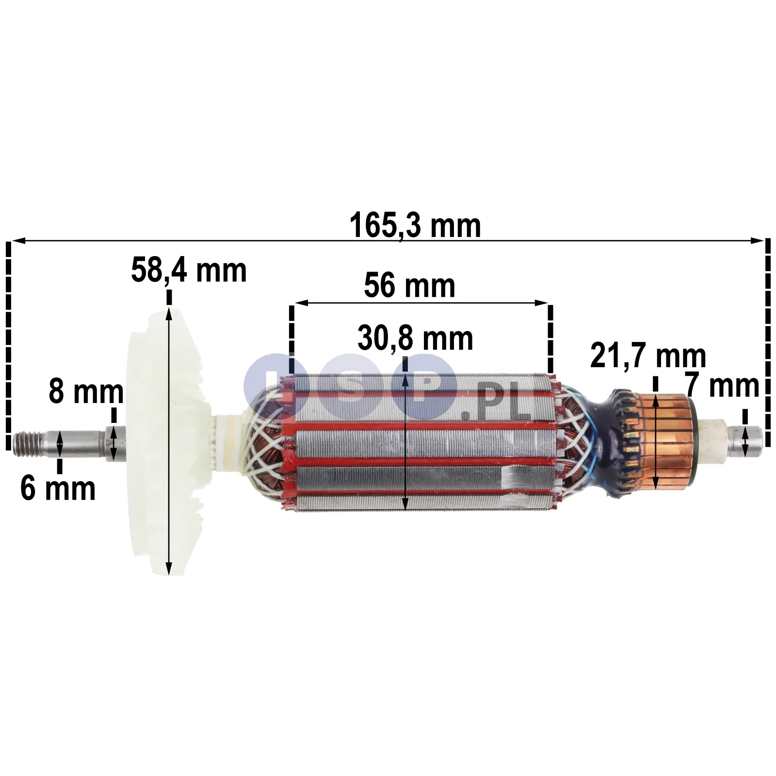 WIRNIK DO SZLIFIERKI BOSCH GWS 9-115 GWS 9-125 S 1619P10952 ZESTAW