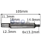 Trzpień sworzeń stożek morse&#39;a adapter MS2-B12