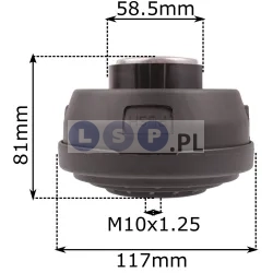 Głowica żyłkowa do kosy spalinowej AUTOMAT szpula żyłka zbrojona 2 4 24 mm