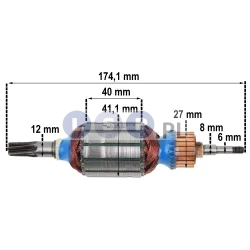 Wirnik do Makita HR4001C HR4011C HR4010C 513633-7 ZESTAW