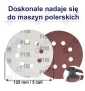 Papier ścierny na rzep do szlifierki oscylacyjnej 125 MM P150 50 szt.
