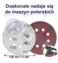Papier ścierny na rzep do szlifierki oscylacyjnej 125 MM P100 50 szt.