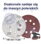 Papier ścierny na rzep do szlifierki oscylacyjnej 125 MM P24 50 szt.