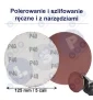 Papier ścierny krążki na rzep 125 mm do szlifierki kątowej P40 10szt.