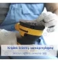 Papier ścierny krążki na rzep 125 mm do szlifierki kątowej P150 10szt.