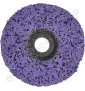 Tarcza ścierna włosy murzyna 125mm do czyszczenia rdzy inox stali