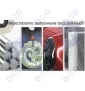 Tarcza polerska 125mm do polerowania metalu inox filc polerski